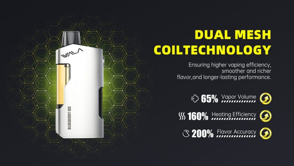dual mesh coil vape