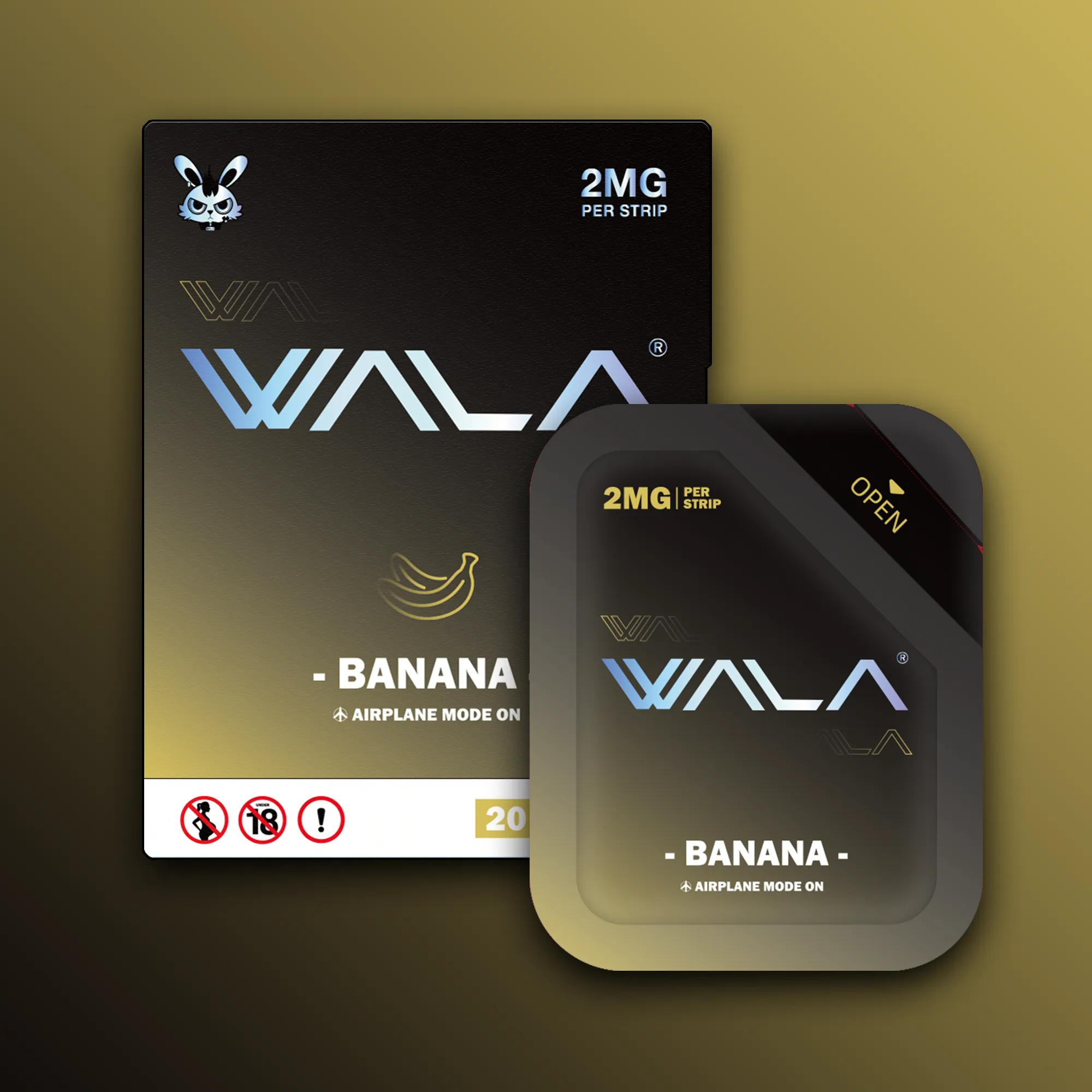 BANANA wala-nicotine-strips-20-pcs-12mg-banana