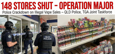 QLD Just Shut Down 150 Illegal Vape Shops — Your IGET Supplier Next?